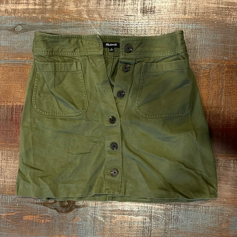 Madewell mini skirt 0